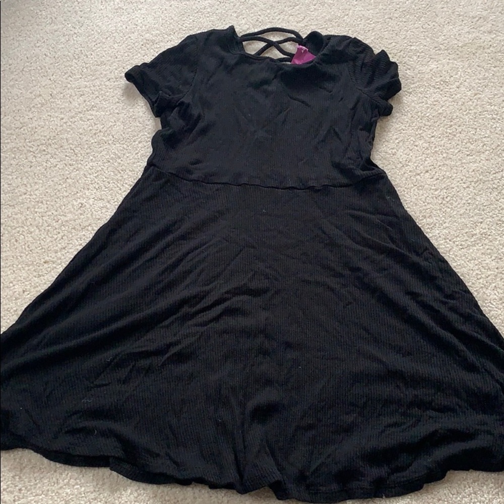 Short Sleeve Skater Dress